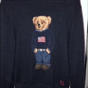 Polo bear Iconic wool sweater